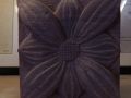 Flower panel. St Bees Sandstone