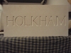 Portland limestone house name commission. 17 x 10 inches. £175.