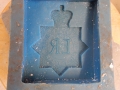 Second rubber mold hard compound