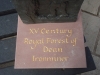 Forest of Dean base with gilded lettering.