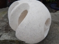 Hand carved Seashell. Tetbury limestone. £850