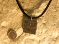 Welsh slate pendant with sterling silver wire 3