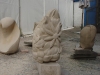 Flowers and Leaves. Tetbury Limestone