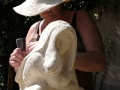 Working in the sunshine