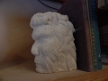 Face in the clouds bookend. Tetburylimestone