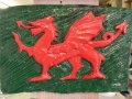 Red/Green Welsh Dragon