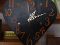 Sunset heart clock