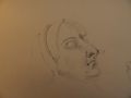 Rough sketch of Katherine Parr's tomb