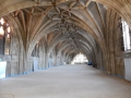 Nave ceiling space.