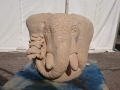 Elephant carving, raffle prize for my stonemasons festival