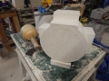 cutting in the shapes