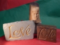 wooden face and  loves