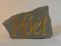 Hand carved and painted Forest of Dean sandstone. £57