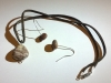 Granite from Findhorn Bay, Scotland Pendant and Earrings £35