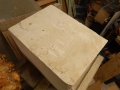 Large piece of Lavoux limestone for my sculpture.