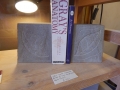 leaf and scroll bookends