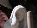 Go away don't go away. Tetbury limestone.