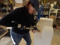 Woodpecker roughing out