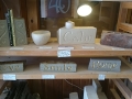 A selection of my carvings available for sale in my shop