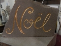 Hand carved and gilded seasonal decoration