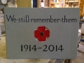 Aylburton War memorial