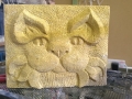 Bath Stone Cat, available