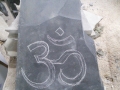 Draft layout for my customers approval, the symbol for Om