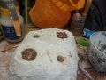 Case for first rubber pour.