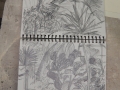 A drawing I did in very low light at Centerparcs in Longleat