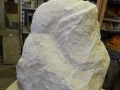 Start of new seashell inspired carving. Hand carved Painswick limestone.