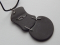 Welsh slate and sterling silver pendant