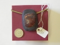 Welsh slate and red jasper from N.Ireland.