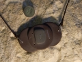 4 piece Welsh slate pendant with sterling silver stitching