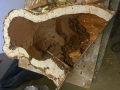 Scally, hollowing out mould