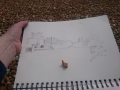 Sketch of Dover castle