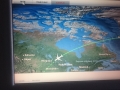 Flying over Canada