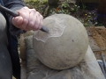 Starting to create the face.