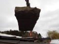 stone coming down