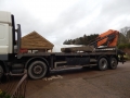 stone on lorry