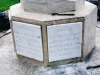 Cleaned marble plaques
