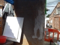 Clay wash.