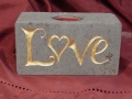 FoD sandstone, gilded